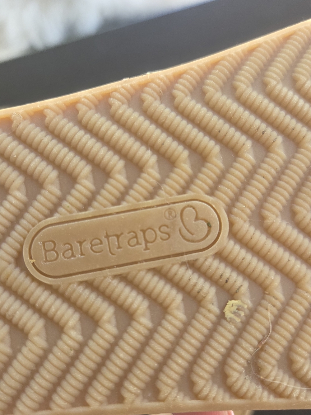 Baretraps Cork-Look Double Strap Slide Sandals - Tan - Picture 7 of 8
